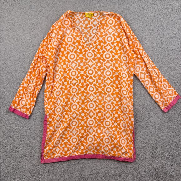 Roberta Roller Rabbit Tops - Roberta Roller Rabbit Top Womens Small Shirt Blouse Long Sleeve Tunic Freymann